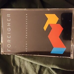 Foreigner "Agent Provocateur" cassette tape